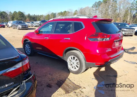 2017 Nissan Rogue Sv из США, поврежденный, VIN 5N1AT2MV3HC813335